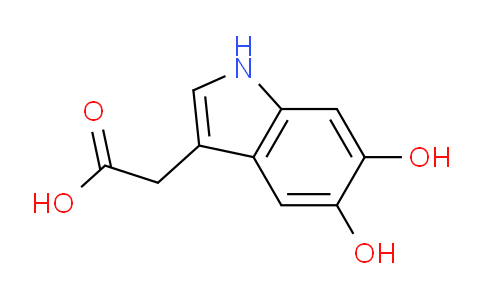 CAS No. 67615-73-0, 2-(5,6-Dihydroxy-1H-indol-3-yl)acetic acid