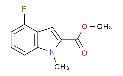 CAS No. 113162-37-1, Methyl 4-fluoro-1-methyl-1H-indole-2-carboxylate