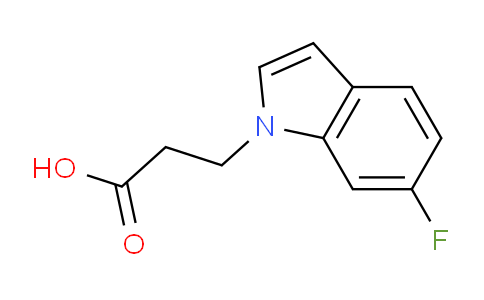 CAS No. 951626-41-8, 3-(6-Fluoro-1H-indol-1-yl)propanoic acid