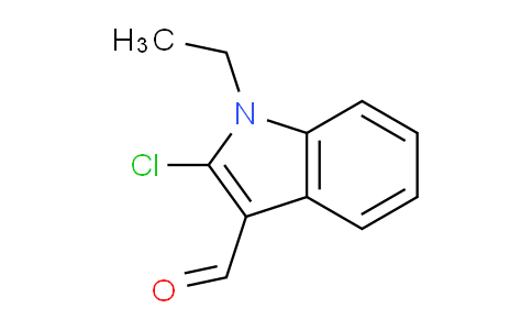 CAS No. 64788-54-1, 2-Chloro-1-ethyl-1H-indole-3-carbaldehyde