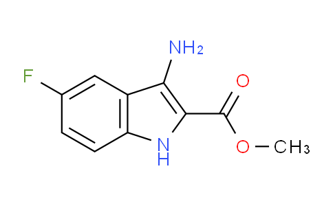 CAS No. 436088-83-4, Methyl 3-amino-5-fluoro-1H-indole-2-carboxylate