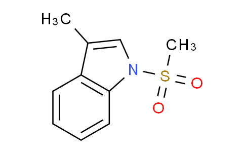 CAS No. 108665-97-0, 3-Methyl-1-(methylsulfonyl)-1H-indole