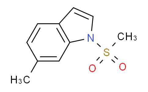 CAS No. 88131-64-0, 6-Methyl-1-(methylsulfonyl)-1H-indole