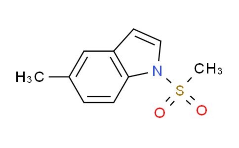 CAS No. 88131-61-7, 5-Methyl-1-(methylsulfonyl)-1H-indole