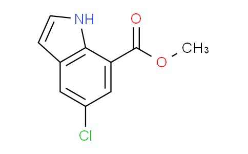 CAS No. 1238214-63-5, Methyl 5-chloro-1H-indole-7-carboxylate