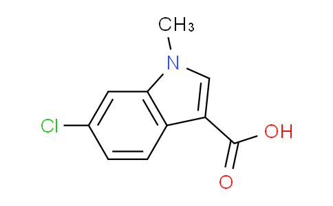 CAS No. 1257122-37-4, 6-Chloro-1-methyl-1H-indole-3-carboxylic acid