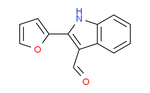 CAS No. 61726-88-3, 2-(Furan-2-yl)-1H-indole-3-carbaldehyde