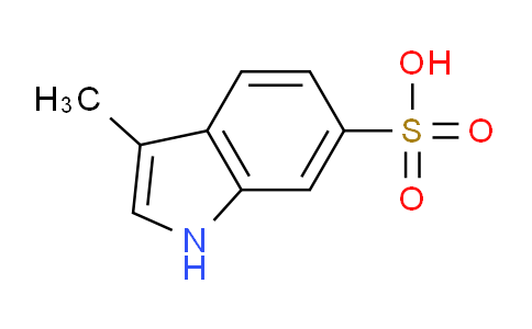CAS No. 802834-18-0, 3-Methyl-1H-indole-6-sulfonic acid