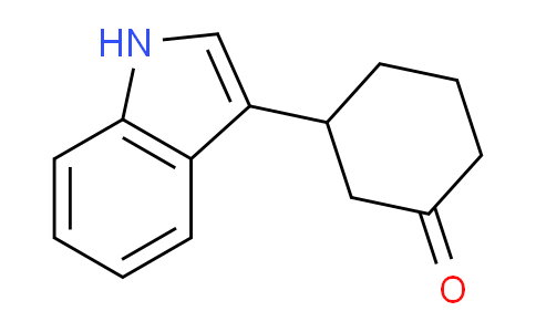 CAS No. 126126-40-7, 3-(1H-Indol-3-yl)cyclohexanone
