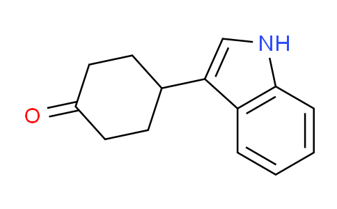 CAS No. 127561-33-5, 4-(1H-Indol-3-yl)cyclohexanone