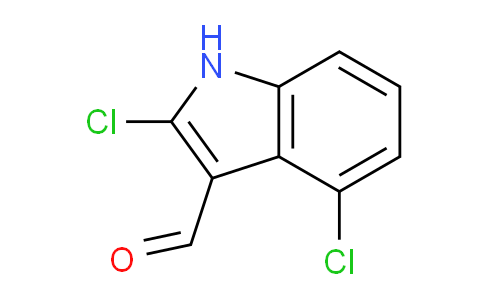 CAS No. 28035-67-8, 2,4-Dichloro-1H-indole-3-carbaldehyde