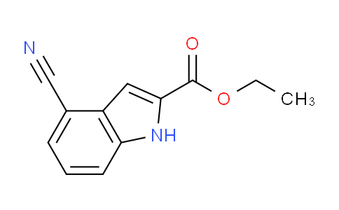 CAS No. 36106-30-6, Ethyl 4-cyano-1H-indole-2-carboxylate