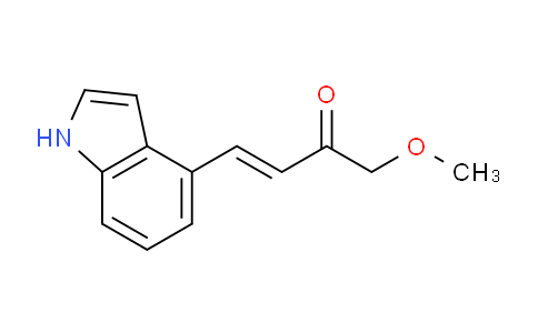 CAS No. 111949-75-8, (E)-4-(1H-Indol-4-yl)-1-methoxybut-3-en-2-one
