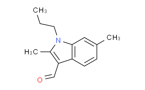 CAS No. 1134334-36-3, 2,6-Dimethyl-1-propyl-1H-indole-3-carbaldehyde
