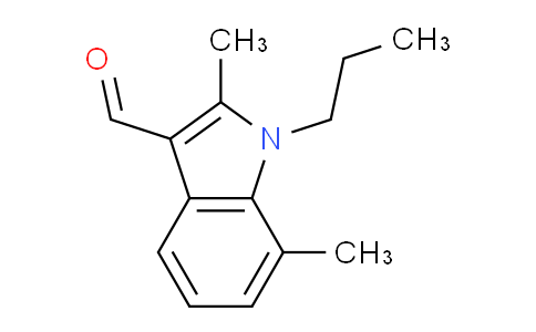 CAS No. 1134334-37-4, 2,7-Dimethyl-1-propyl-1H-indole-3-carbaldehyde