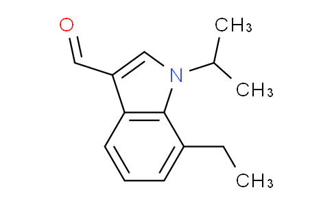 CAS No. 593237-09-3, 7-Ethyl-1-isopropyl-1H-indole-3-carbaldehyde