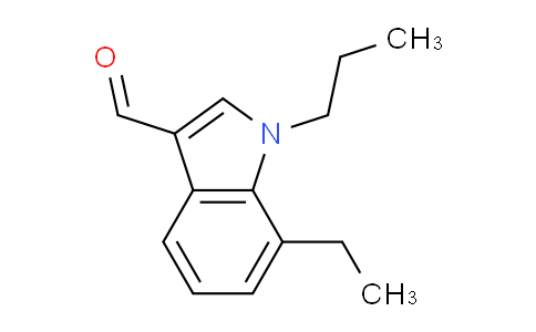 CAS No. 593237-19-5, 7-Ethyl-1-propyl-1H-indole-3-carbaldehyde
