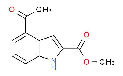 CAS No. 116686-58-9, Methyl 4-acetyl-1H-indole-2-carboxylate