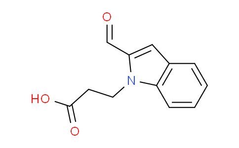 CAS No. 1438805-05-0, 3-(2-Formyl-1H-indol-1-yl)propanoic acid