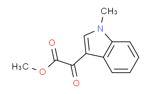 CAS No. 151490-40-3, Methyl 2-(1-methyl-1H-indol-3-yl)-2-oxoacetate