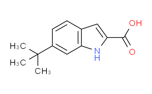 CAS No. 383133-22-0, 6-(tert-Butyl)-1H-indole-2-carboxylic acid