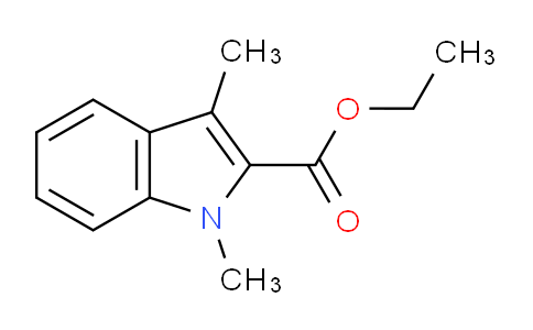 CAS No. 61838-90-2, Ethyl 1,3-dimethyl-1H-indole-2-carboxylate