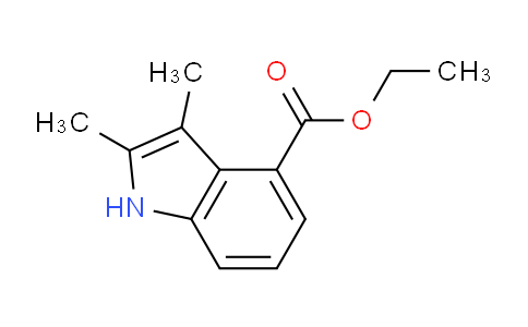 CAS No. 106269-68-5, Ethyl 2,3-dimethyl-1H-indole-4-carboxylate