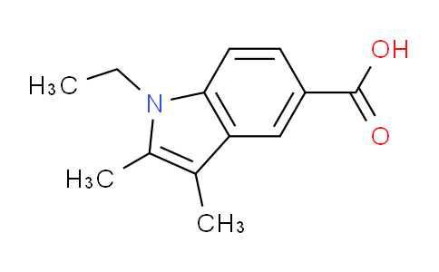 CAS No. 438218-59-8, 1-Ethyl-2,3-dimethyl-1H-indole-5-carboxylic acid