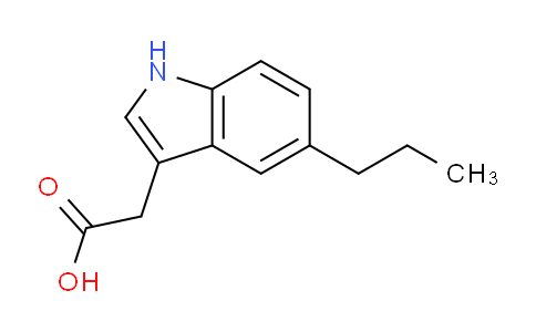 CAS No. 136281-78-2, 2-(5-Propyl-1H-indol-3-yl)acetic acid