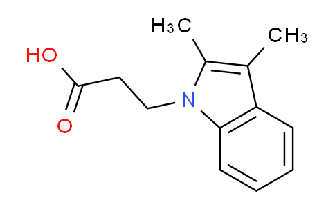 CAS No. 40313-28-8, 3-(2,3-Dimethyl-1H-indol-1-yl)propanoic acid