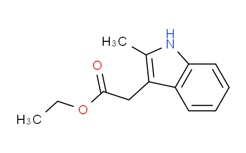 CAS No. 21909-49-9, Ethyl 2-(2-methyl-1H-indol-3-yl)acetate