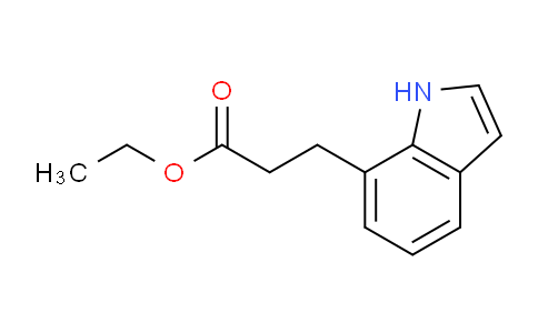 CAS No. 408356-03-6, Ethyl 3-(1H-indol-7-yl)propanoate