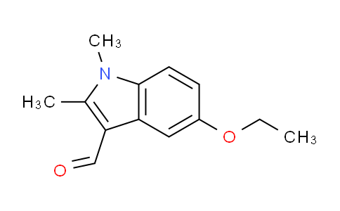 CAS No. 876715-28-5, 5-Ethoxy-1,2-dimethyl-1H-indole-3-carbaldehyde