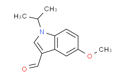 CAS No. 848488-03-9, 1-Isopropyl-5-methoxy-1H-indole-3-carbaldehyde