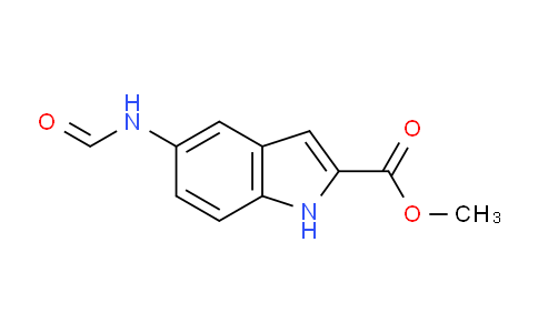 CAS No. 1799420-89-5, Methyl 5-formamido-1H-indole-2-carboxylate
