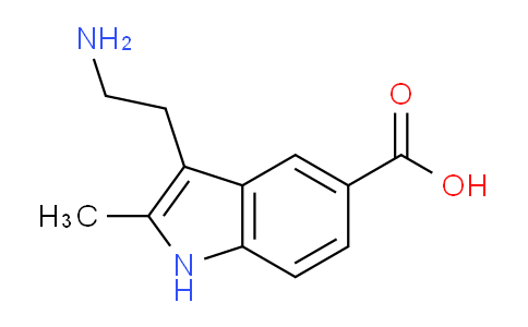 CAS No. 299167-10-5, 3-(2-Aminoethyl)-2-methyl-1H-indole-5-carboxylic acid