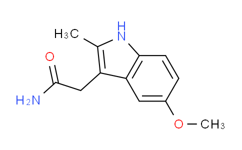 CAS No. 15992-10-6, 2-(5-Methoxy-2-methyl-1H-indol-3-yl)acetamide