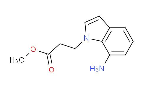 CAS No. 1239711-15-9, Methyl 3-(7-amino-1H-indol-1-yl)propanoate