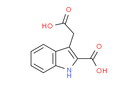 CAS No. 31529-27-8, 3-(Carboxymethyl)-1H-indole-2-carboxylic acid
