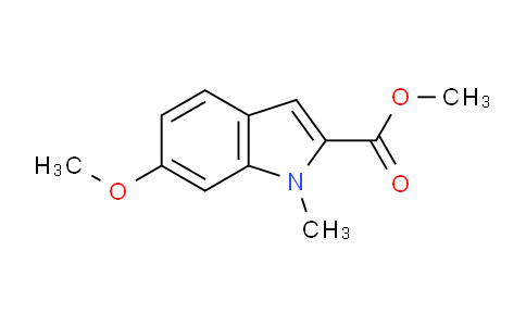 CAS No. 335032-57-0, Methyl 6-methoxy-1-methyl-1H-indole-2-carboxylate