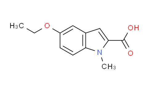 CAS No. 19824-25-0, 5-Ethoxy-1-methyl-1H-indole-2-carboxylic acid