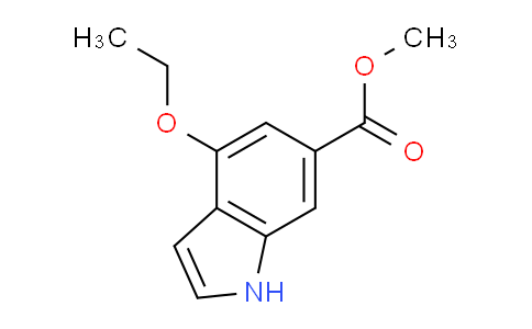 CAS No. 372099-86-0, Methyl 4-ethoxy-1H-indole-6-carboxylate
