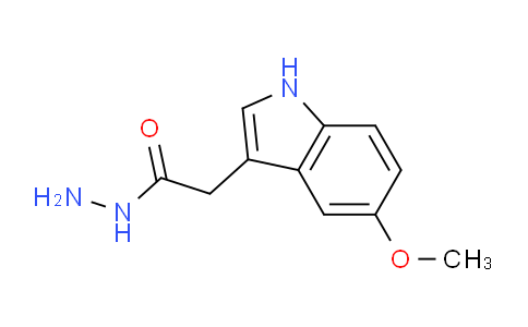 CAS No. 57000-48-3, 2-(5-Methoxy-1H-indol-3-yl)acetohydrazide