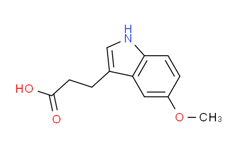 CAS No. 39547-16-5, 3-(5-Methoxy-1H-indol-3-yl)propanoic acid