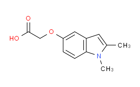 CAS No. 25888-11-3, 2-((1,2-Dimethyl-1H-indol-5-yl)oxy)acetic acid