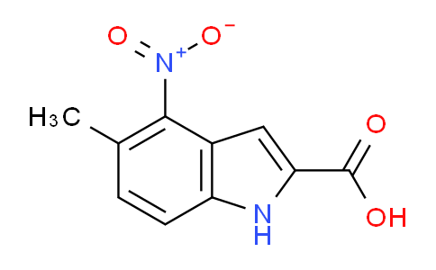 CAS No. 61149-53-9, 5-Methyl-4-nitro-1H-indole-2-carboxylic acid