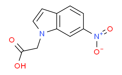 CAS No. 1095507-43-9, 2-(6-Nitro-1H-indol-1-yl)acetic acid