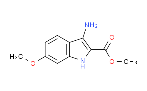 CAS No. 696649-63-5, Methyl 3-amino-6-methoxy-1H-indole-2-carboxylate