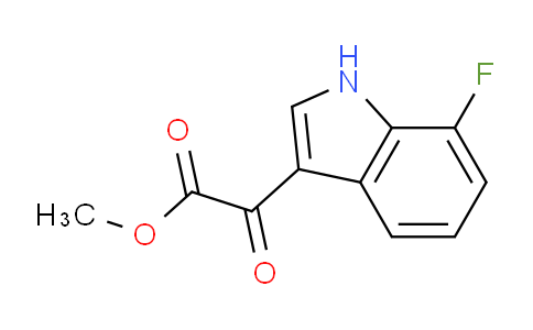 CAS No. 425638-75-1, Methyl 2-(7-fluoro-1H-indol-3-yl)-2-oxoacetate