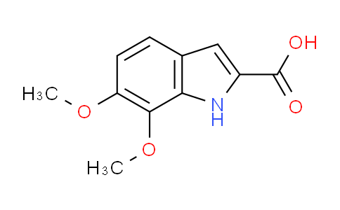 CAS No. 31165-16-9, 6,7-Dimethoxy-1H-indole-2-carboxylic acid